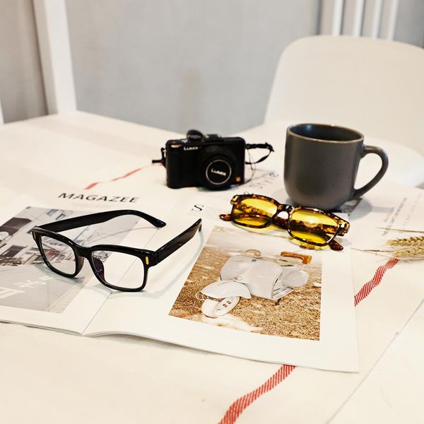 

wholesale-cyxus fashion glasses frame for men/women eyewear rectale black -8084