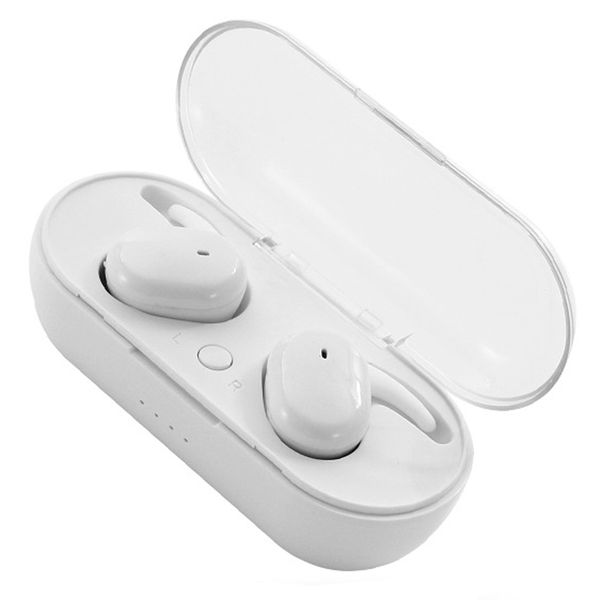 

bluetooth 5.0 wireless earbuds with ipx6 waterproof tws stereo headphones in ear built in mic headset premium sound for sport white
