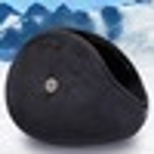 

answer phone plush earmuffs ear warmer skiing with earholes fashion outdoor cover ear protector earflap winter accessory, Blue;gray