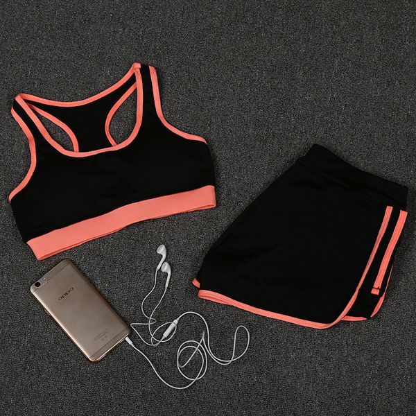 

19ss active women's summer tracksuits designer two-piece suit breathable comfortable cloth women's yoga clothing suit sportswear w, Gray