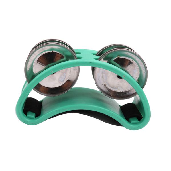 

foot tambourine with steel jingles drum guitar accompaniment parts