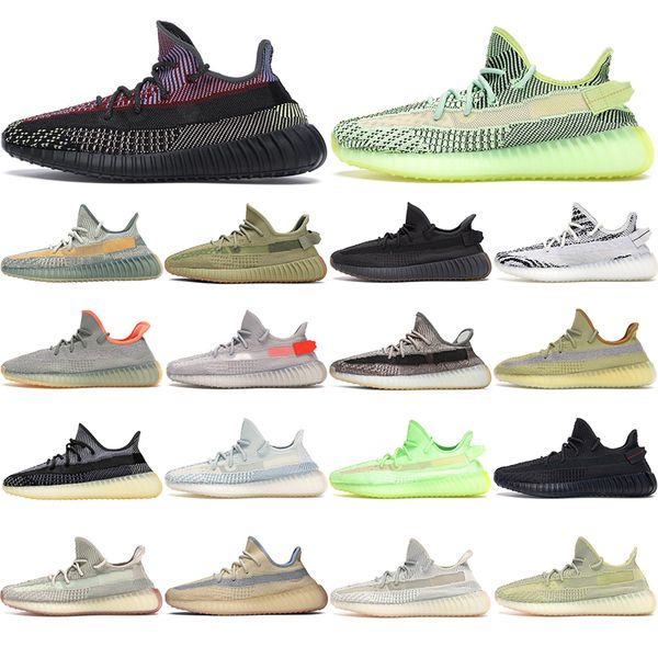 

with socks yecheil yeshaya zyon static kanye west breathable running shoes citrin cloud men women mens trainer sport sneakers 36-46