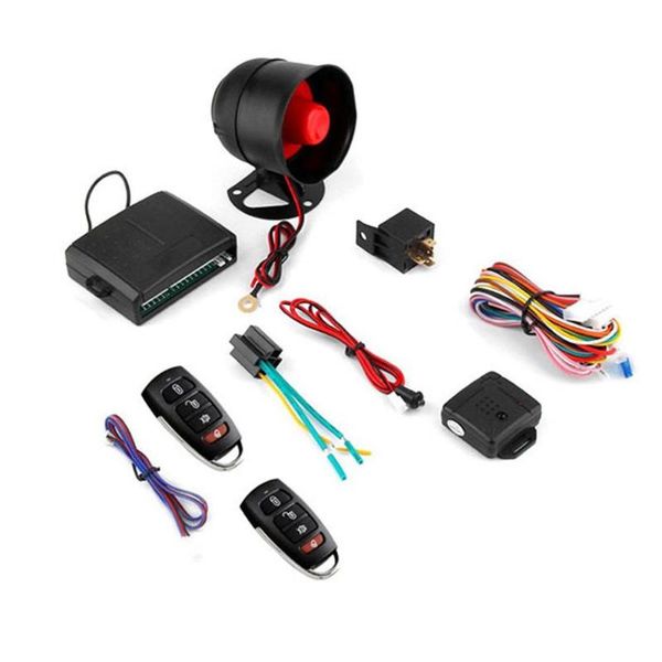 

one-way car burglar alarm mobile phone app control alarm sound and light anti-hijacking alarms