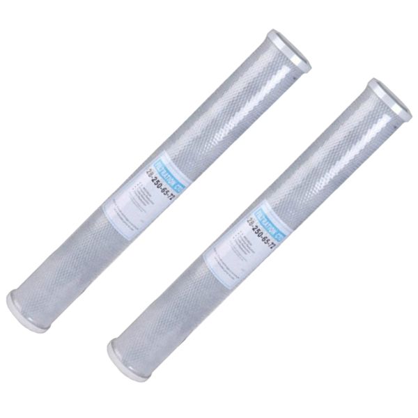 

2pcs universal water filter activated carbon cartridge filter 20 inch cto block carbon filter water purifier