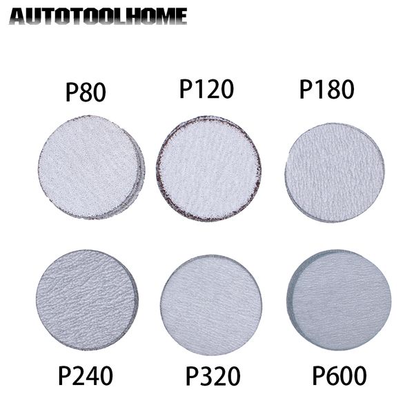 2/" Hook and Loop Velcro P180-100 Discs Discs -P60 50mm Sanding Discs P120