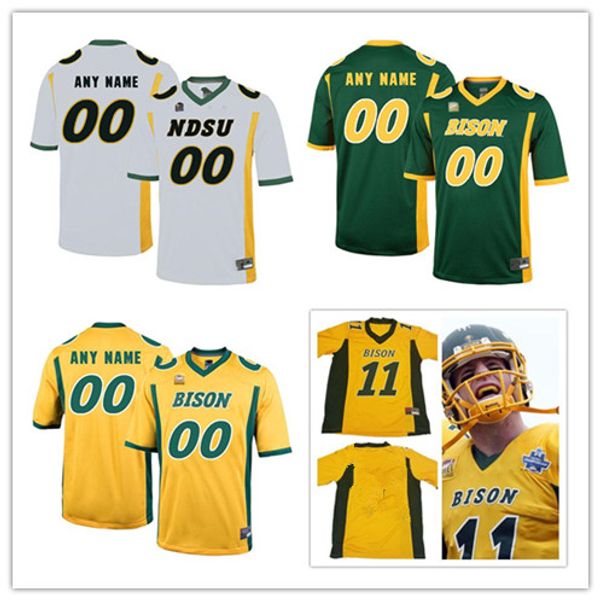 

ncaa ndsu bison 11 carson wentz jersey easton stick bruce anderson lance dunn 16 rj urzendowski north dakota state college football jerseys, Black