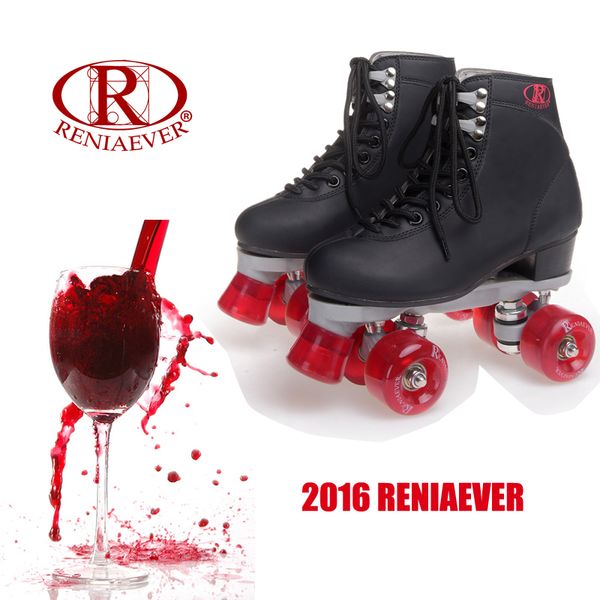 

red wine roller skates double line skates women lady model racing 4 wheels two line roller skating shoes patines