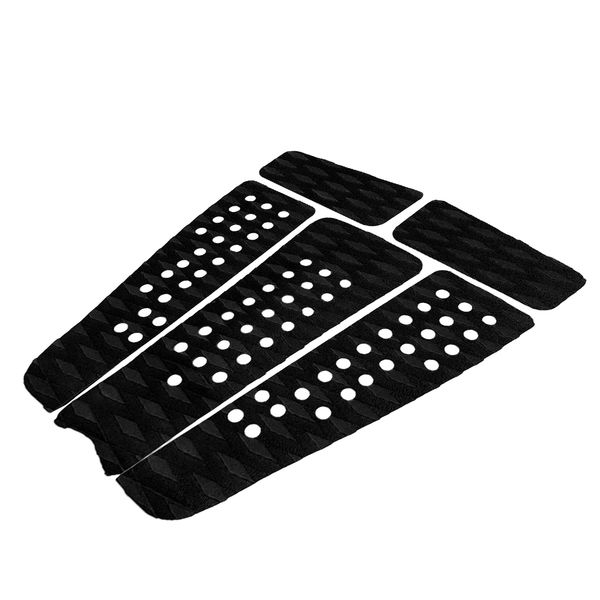 

5 pieces алмазный канавками премиум eva surfboard sup тяговый deck возьмитесь tail pad водные виды спорта серфинг аксессуары - выбор цветов