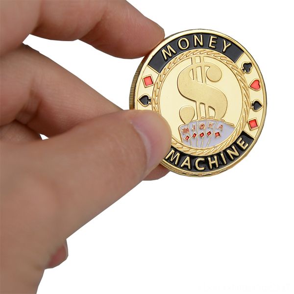 

quality card guard protector running wear athletic & outdoor apparel metal token coin plastic cover texas poker chip set casino poker mo, Black;blue