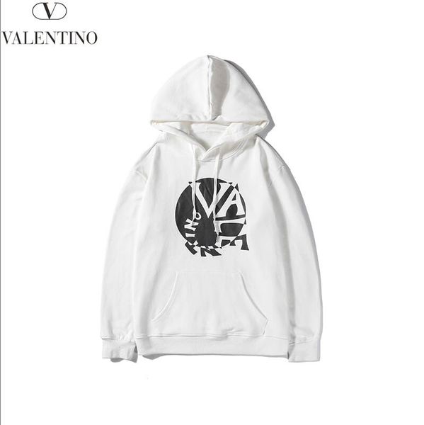 

explosive men's clothing men's hooded sweater men's and women's hoodie high street printing hoodie pullover sweater wint, Black