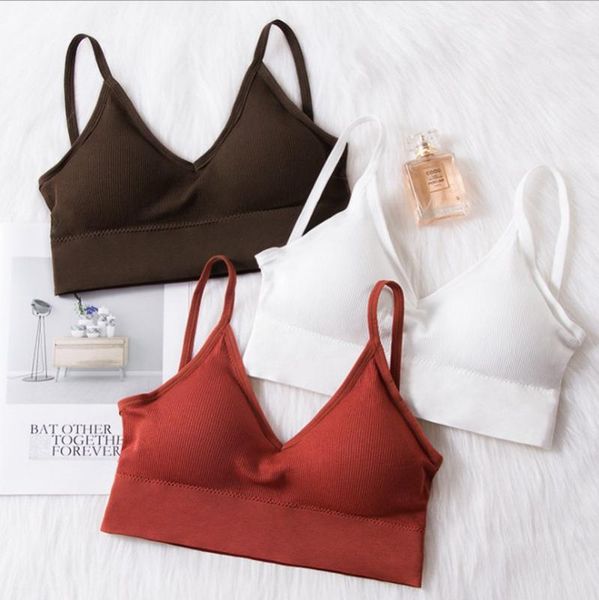 

large u-beauty back tank wrap-around strap seamless boob tube u-shaped large backless chest pad sports, White;black