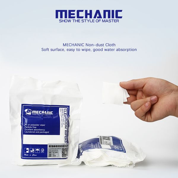 

anti-static soft cleanroom wiper mobile phone lcd screen cleaning tool dust cloth for mobile phone repair