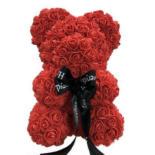 

9 "роуз медведь мыло цветок тедди свадьба день рождения день святого валентина творческий свадебный подарок девочек пользу dec473