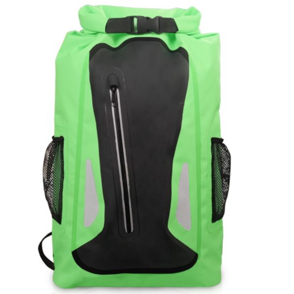 

25l ultralight travel hiking swimming backpack reflective cycling storage rafting waterproof adjustable strap camping outdoor