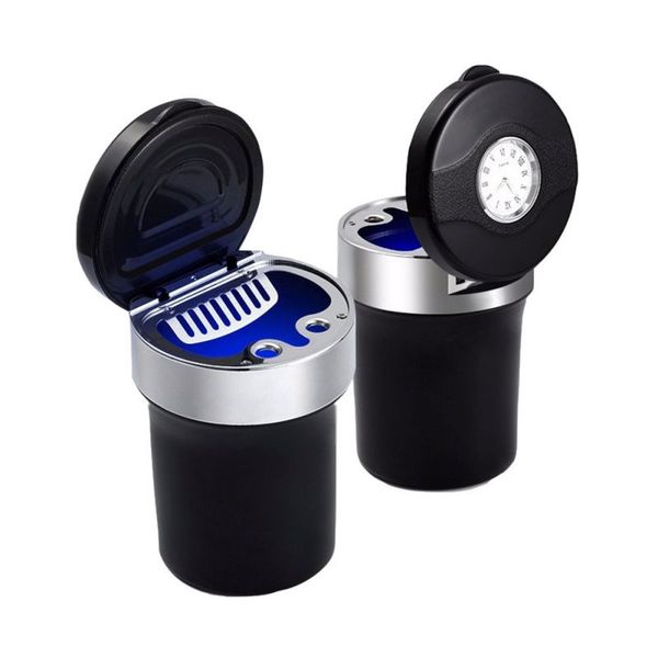 

car led cigarette smoke ashtray led light smokeless ashtray cigarette holder