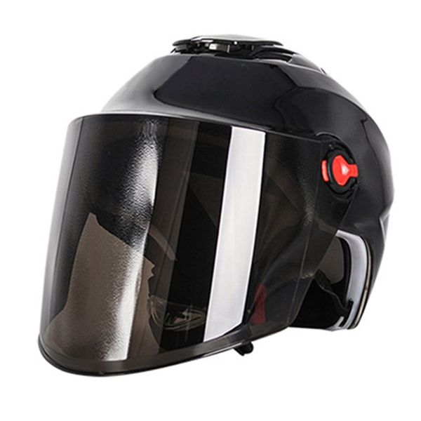 

summer windproof motorcycle helmet anti-uv scooter open face half cap l9bc