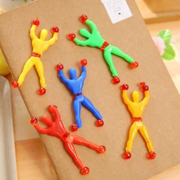 

spiderman figure climber novelty toys sticky classic wall climbing flip children kids educational toy resistant stretching gifts