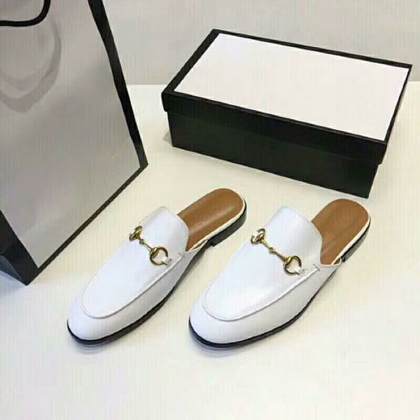 

mullers leather half-wrapped flat soled horsebit slippers italian classic fairy summer leisure wear mules sandals outside genuine leather, Black