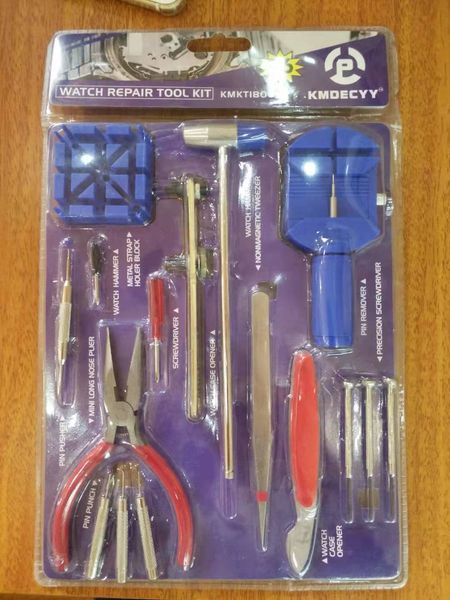 

quartz, mechanical, watch, pocket watch, repair, diy, battery replacement, watch chain adjustment, strap replacement, full set of tools, 16