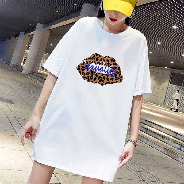 

fashion womens designer printed dresses for summer 20s new women casual cute t shirt dresses tee dress white and black size -4xl, Black;gray