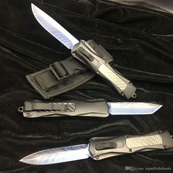 

Benchmade углерода огонь BM3300 3500 Combat CNC итальянский стиль Складные лезвия карманные ножи двойной AUTO 440 лезвие из нержавеющей стали Отдых на природе Нож