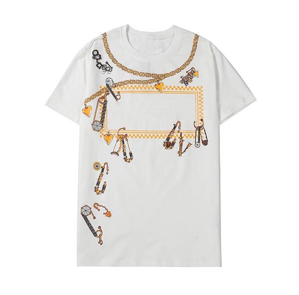 

20ss летние мужские дизайнерские футболки вышивка буквы мужчины женщины пара повседневная круглый вырез женщины футболки роскошные топы, White;black