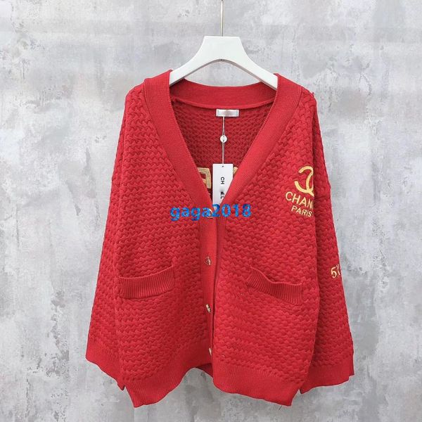 

high end женщины девушки негабаритные вязать бомбер куртка свитер вышивка письмо сердце кнопки с длинным рукавом кардиган милан мода дизайн, White;black