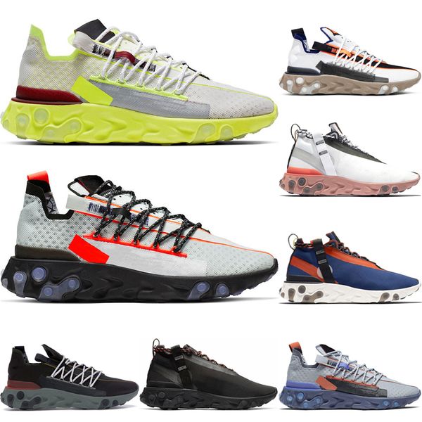 

2019 reacts react ispa lw wr platinum volt ghost aqua men womens sneakers designer anthracite gun smoke breathable running sport shoes
