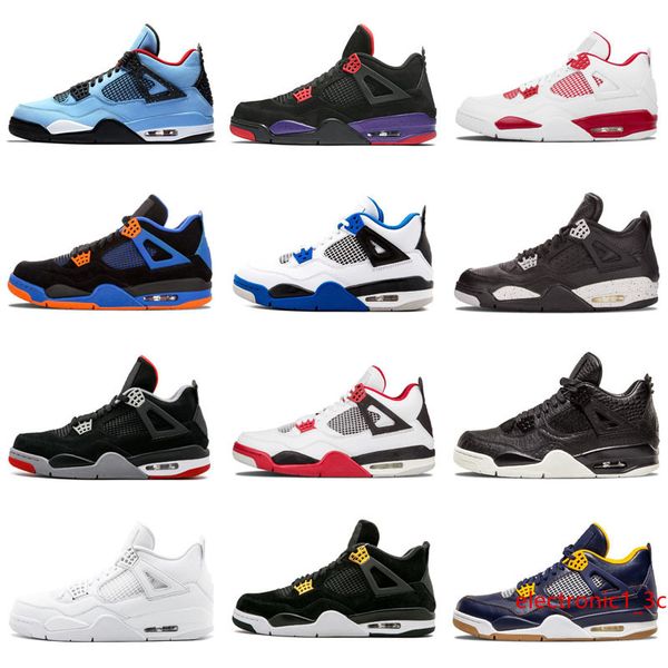 

новый travis 4 cactus jack 4s mens хищники баскетбол обувь 4s белый цемент черный красный 4 супермен моды кроссовки спортивная обувь