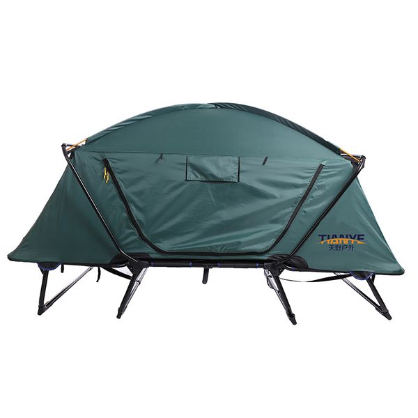 

off-ground camping tent bed no need to build mountaineering fishing beach riding travel shelter outdoor anti-uv waterproof tent