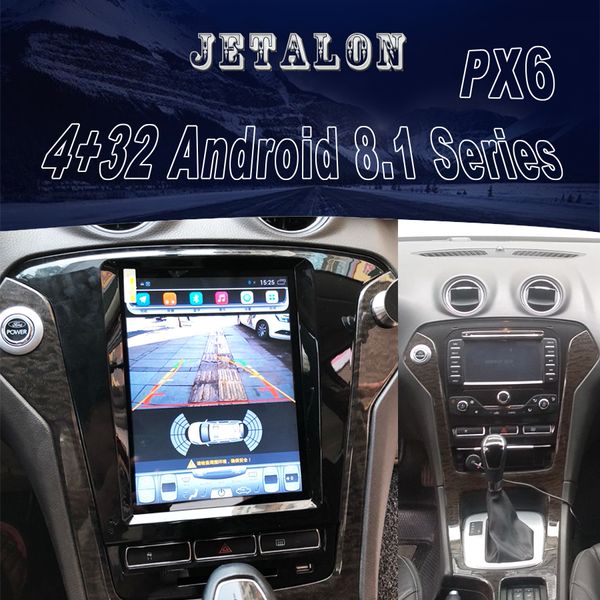 

10.4" vertical screen radio player for mondeo 2011 gps bluetooth navigation six core 32gb rom android 8.1 car multimedia car dvd