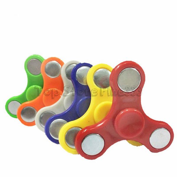 

fidget spinner hand spinner tri fidget ball desk focus toy edc for killing time for kids adults vs fidget cube random color