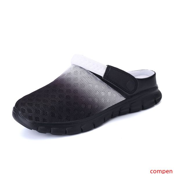 

coffee summer men sandals breathable mesh male sandal summer beach men shoes water male slippers fashion slides shoes