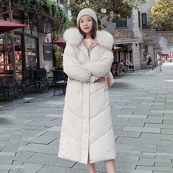 

korean style nicesnowl winter jacket women new hooded cotton padded female winter coat outwear fashion warm coat, Black