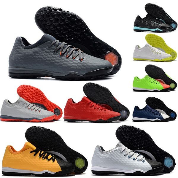 

New arrival Mens HypervenomX Finale II TF Soccer Shoes Cellular network turf indoor Football Shoes Training sports shoes