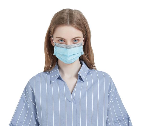 

3-слойные маски для лица, anti-сплевывание маски для лица с регулируемым ушной - отлично подходит для mouth