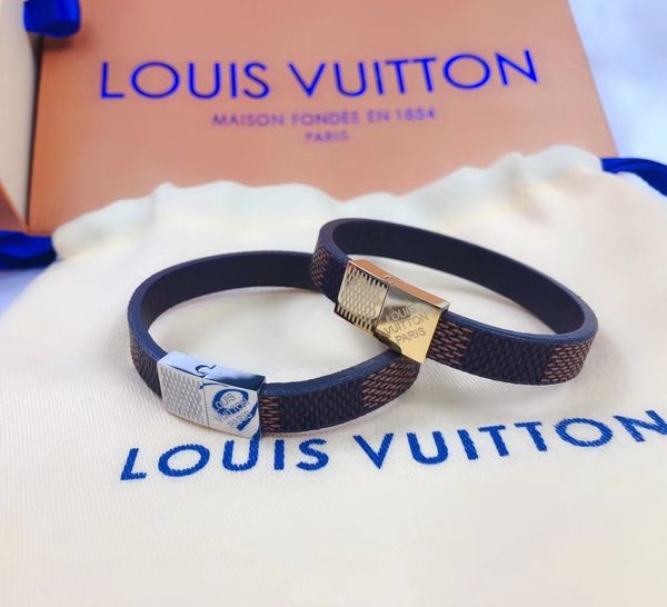 

fashion brand mans beacelets for women wrap cuff slake alloy bracelets with alloy buckle fashion nature jewelry with box, Black