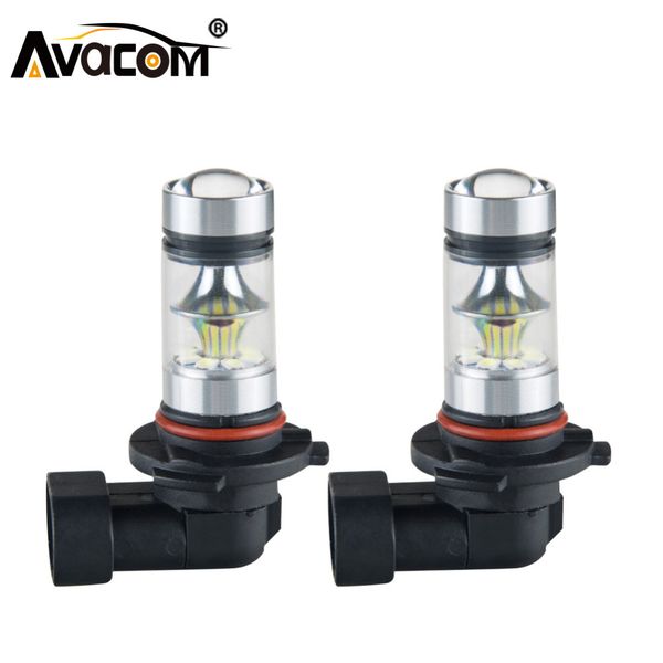 

avacom 2 pcs led h7 h11 h3 car fog lights 12v 1200lm 9005/hb3 9006/hb4 h8 h1 psx24w 24v auto fog lamp daytime running lights