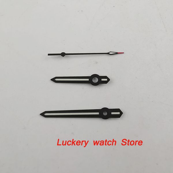 

black edge green luminous watch hand fit for miyota 82 series ;mingzhu dg2813/3804 movement-z20