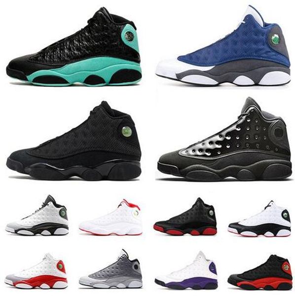 

new 13 reverse he got game island green bred chicago flint men basketball shoes 13s melo dmp playoff hyper royal sneakers with box