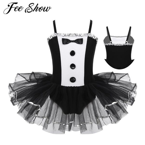 

дети девушки смокинг смотреть блестки блестящий балет танец гимнастический купальник сетка пачка платье танцевальный костюм ритмичный соврем, Black;red