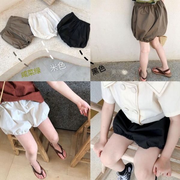 

2020 selling baby girls shorts fashion summer kids girls shorts 1-6 years, Black