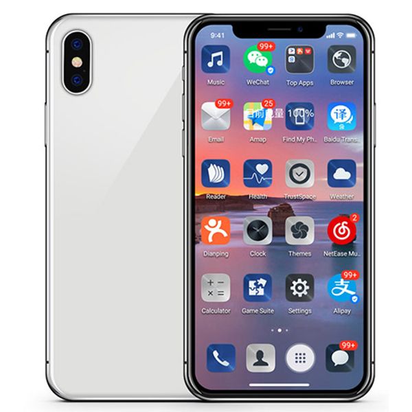

Goophone x x with face id 5 8inch full creen quad core mt6580 real rom 24gb ram 1gb android 7 0 3g how 4g lte unlocked martphone