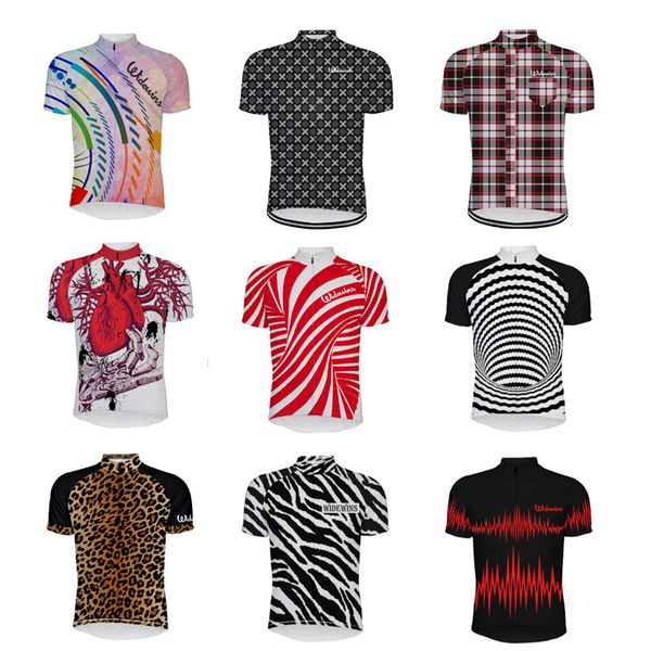 

new density cycling jersey short sleeve mens mtb bike jersey jacket team bicycle clothing mountain cycling clothes shirt, Black;red