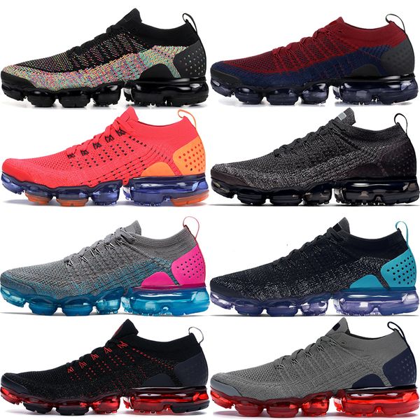 

black multi color fly 2.0 mens running shoes black punch dark stucco orca volt men women designer shoes size36-45