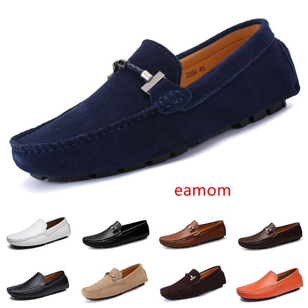 

men casual shoes espadrilles triple black white brown wine red mens leather sneakers outdoor jogging walking color #17