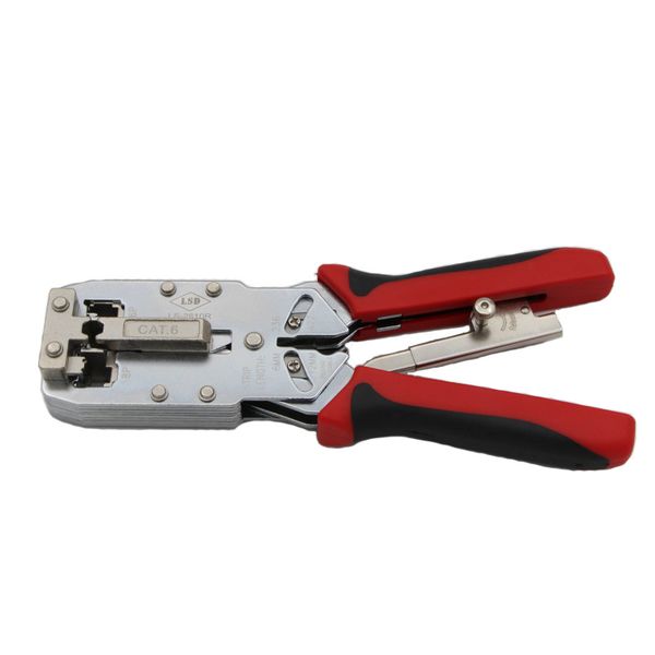 

ls-2810r new rj45 8p8c network rj11 cable ethernet cat 6 terminals crimping tool plier multitool crimper