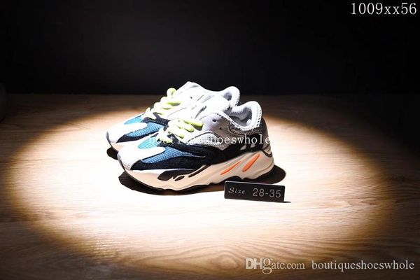 

дети wave runner 700 кроссовки wave runner 700 кроссовки детские размер 28-35 come with box, Black