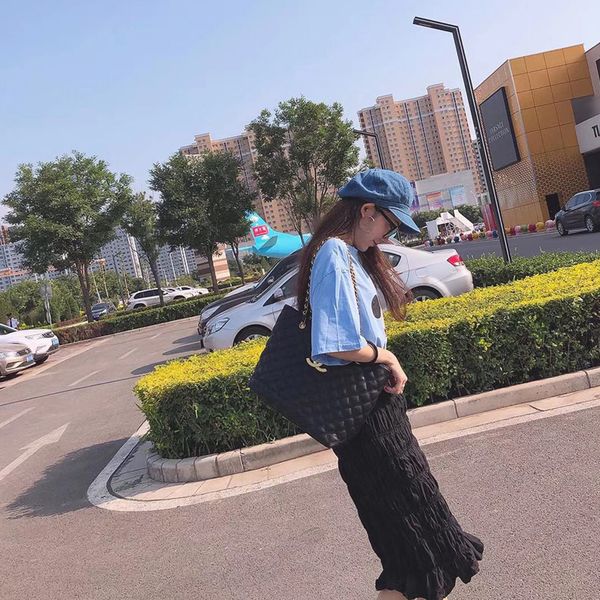 

T cc logo metal plaid cro body leather women ladie de igner luxury handbag pur e houlder bag hopping bag black t y bb197