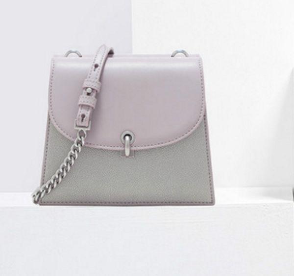 

2019 new small bags handbags buckle handbag shoulder bag chain messenger bag